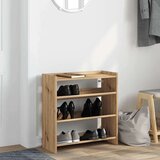 vidaXL stalak za cipele boja hrasta 60x25x62 cm konstruirano drvo | shoptok.hr