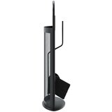  Komplet orodja za kamin 5 kosov 23x15x66 cm jeklo | Shoptok.si