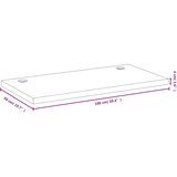  Ploča za radni stol 100 x 50 x 4 cm od bambusa | shoptok.hr