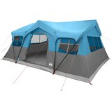 vidaXL Obiteljski šator 487 x 340 x 216 cm Plava Poliester i čelik - Plava | shoptok.hr