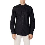 Antony Morato Srajce z dolgimi rokavi SEOUL SLIM FIT MMSL00692-FA400078 Črna Cene