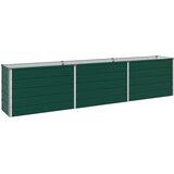  Povišeni vrtni krevet Zelena 240 x 40 x 55 cm | shoptok.hr