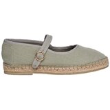 PAEZ Espadrile Mary Jane Raw W - Linen Laurel Green Zelena Cene