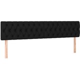  Krevet box spring s madracem crni 120 x 190 cm od tkanine | shoptok.hr