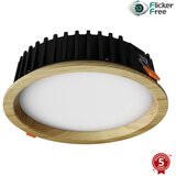  APLED-LED Ugradna RONDO WOODLINE LED/12W/230V 4000K, prečnik 20 cm, masivna borovina Cene