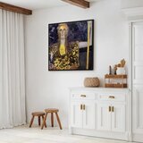  Slika - Gustav Klimt – Pallas Athene 40x40 U crnom drvenom okviru | shoptok.hr