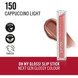 Rimmel London Stay Glossy šminka z bleščečim finišem za ustnice odtenek CAPPUCCINO LIGHT 3.4 g | Shoptok.si