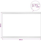 CERADA s rupama Zelena 2 x 3 m 260 gsm PE | shoptok.hr