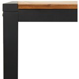  Vrtni stol s U-nogama 200 x 90 x 75 cm od masivnog drva bagrema | Eponuda.com