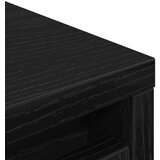 vidaXL Ormarić za cipele crni hrast 57x34x76 cm od konstruiranog drva | shoptok.hr
