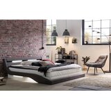 Livetastic XXL FOTELJ, siva, črna tekstil | Shoptok.si
