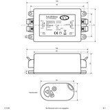 EVN Lichttechnik LED radijski zatemnilnik 12/24V DC IP20 FLD 1296, (20859251) | Shoptok.si