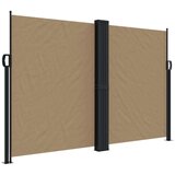  Bočna tenda na uvlačenje smeđesiva 160 x 1000 cm | shoptok.hr
