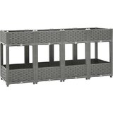  Povišena gredica 160x40x71 cm od polipropilena | shoptok.hr