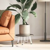  Noge s ukosnicama za stolić za kavu 4 kom. bijele 20 cm, puni čelik | shoptok.hr