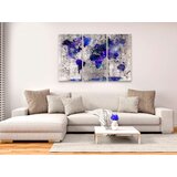  Slika - World Map: Ink Blots (3 Parts) 120x80 | shoptok.hr