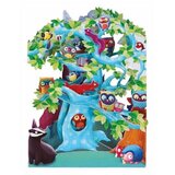 Santoro Swing - Čestitka 3D - Swing, Woodland Tree of Birds Cene