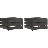 The Living Store Vrtna miza iz palet 2 kosa impregnirana borovina - Miza Iz Palet, (21480765) | Shoptok.si