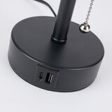  Brilagi - Stona lampa sa USB portom TABLON 1xE27/25W/230V crna/krem | Eponuda.com