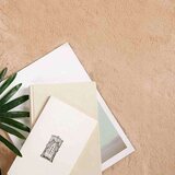 vidaXL Faux Rabbit Fur Rug Sivo-smeđa 140 x 200 cm Poliester | shoptok.hr