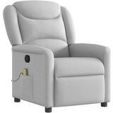 Maison Chic masažni naslanjač - Relax naslanjač sivo blago, (22134355) | Shoptok.si