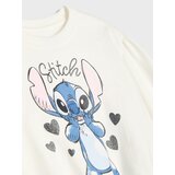 Sinsay Pamučna majica s okruglim izrezom i tiskom Stitch | shoptok.hr