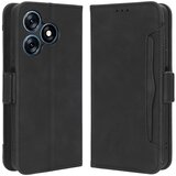INORCO Za Tecno Spark 10 4G preklopna usnjena torbica za telefon, stojalo, več rež za kartice, pokrov denarnice, (22034381) Cene