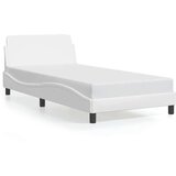  Okvir za krevet Dover bijeli 100x203 cm od umjetne kože - Bijela 100 x 203 cm | shoptok.hr