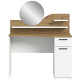 MID.YOU Kozmetična Miza Vanity, Bela, Barva Hrasta | Shoptok.si