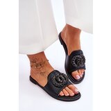 S. BARSKI Women's Flat Slippers With Ornaments S.Barski | Shoptok.si