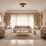 Toolight Elegantna Stropna Svjetiljka EBT023-5C BLACK | shoptok.hr