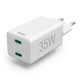  Kucni punjac PD/Qualcomm 2xUSB-C, 35W beli | ePonuda.com