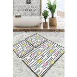  Catinus Cactus Djt Multicolor Bathmat Set (2 Pieces) | Eponuda.ba