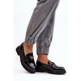 Boto Women's Loafers Moccasins On A Flat Heel Black Venla | shoptok.hr