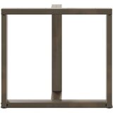  Noge za blagovaonski stol T-oblika 2 kom Crne 70x35x(72-73) cm Čelik | shoptok.hr