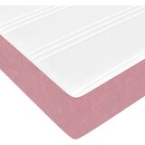  Posteljni okvir z vzmetnico z vzmetnico Roza 120 x 200 cm Žamet | Shoptok.si