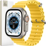 iconband pro pasovi za apple watch 4 5 6 7 8 9 se ultra yellow, (22069473)