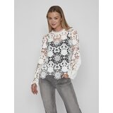 Vila Bluza 'Dama' volneno bela | Shoptok.si