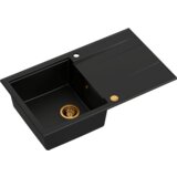 Quadron sudoper EVAN 111 + nano PVD čisto crna/bakar s daljinskim upravljanjem | shoptok.hr