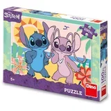 Stitch i Angel na plaži - Puzzle XL 100 delova