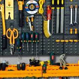  Zidni stalak za alat 500 x 1000 mm 50 kuka od PP-a | shoptok.hr