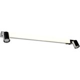  LED zidna lampa u sjajno srebrnoj boji Enrico – | shoptok.hr