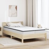  Madraci 2 pcs Bijela siva 60 x 200 cm Pletiva tkanina Cijene