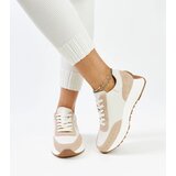 Gemre White-beige leather sneakers Salimah | shoptok.hr