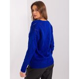 RUE PARIS Sweater-LC-SW-A10-1.19P-Cobalt | Shoptok.si