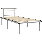 The Living Store Posteljni okvir siv kovinski 90x200 cm - Posteljni Okvir, (21528787) | Shoptok.si