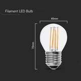  led sijalica filament G45 E27/6W/230V 6500K | Eponuda.com