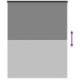  Roleta zaštita od UV zračenja Antracit 180 x 230 cm Poliester | shoptok.hr