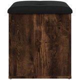  Klupa za pohranu boja hrasta 42x42x45 cm od konstruiranog drva | shoptok.hr