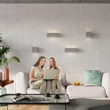  Stenska keramična svetilka LEO siva, (21347307) | Shoptok.si